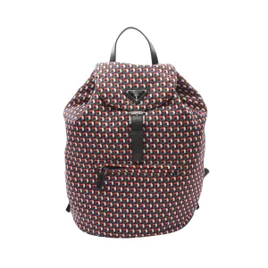 Prada Saffiano Synthetic Backpack Bag (Pre-Owned)