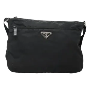 Prada Tessuto Canvas Shoulder Bag (Pre-Owned)