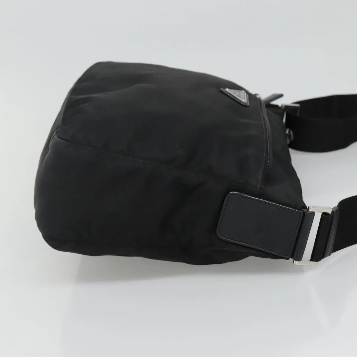 Prada Tessuto Canvas Shoulder Bag (Pre-Owned)