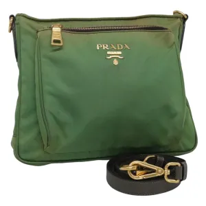 Prada Tessuto Synthetic Shoulder Bag (Pre-Owned)