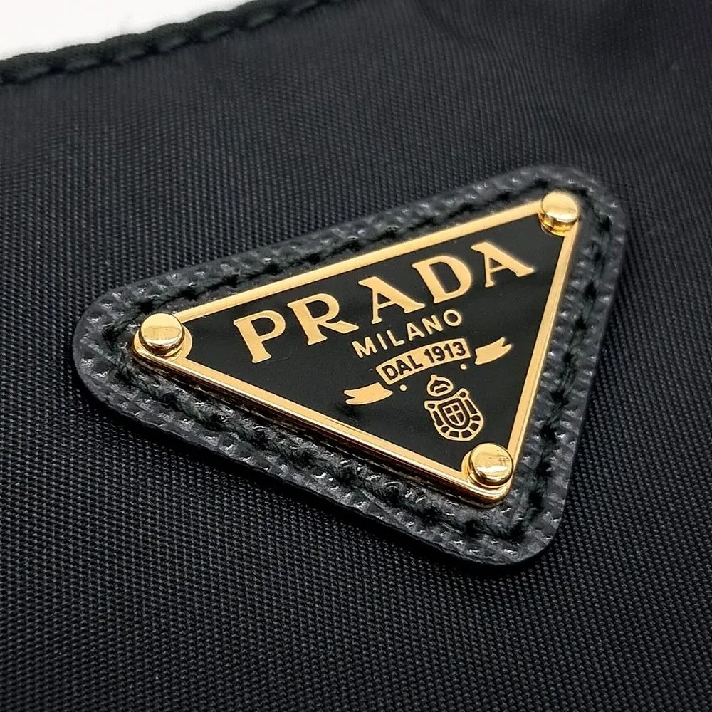 Prada Tesuto Chain Strap Hobo Bag
