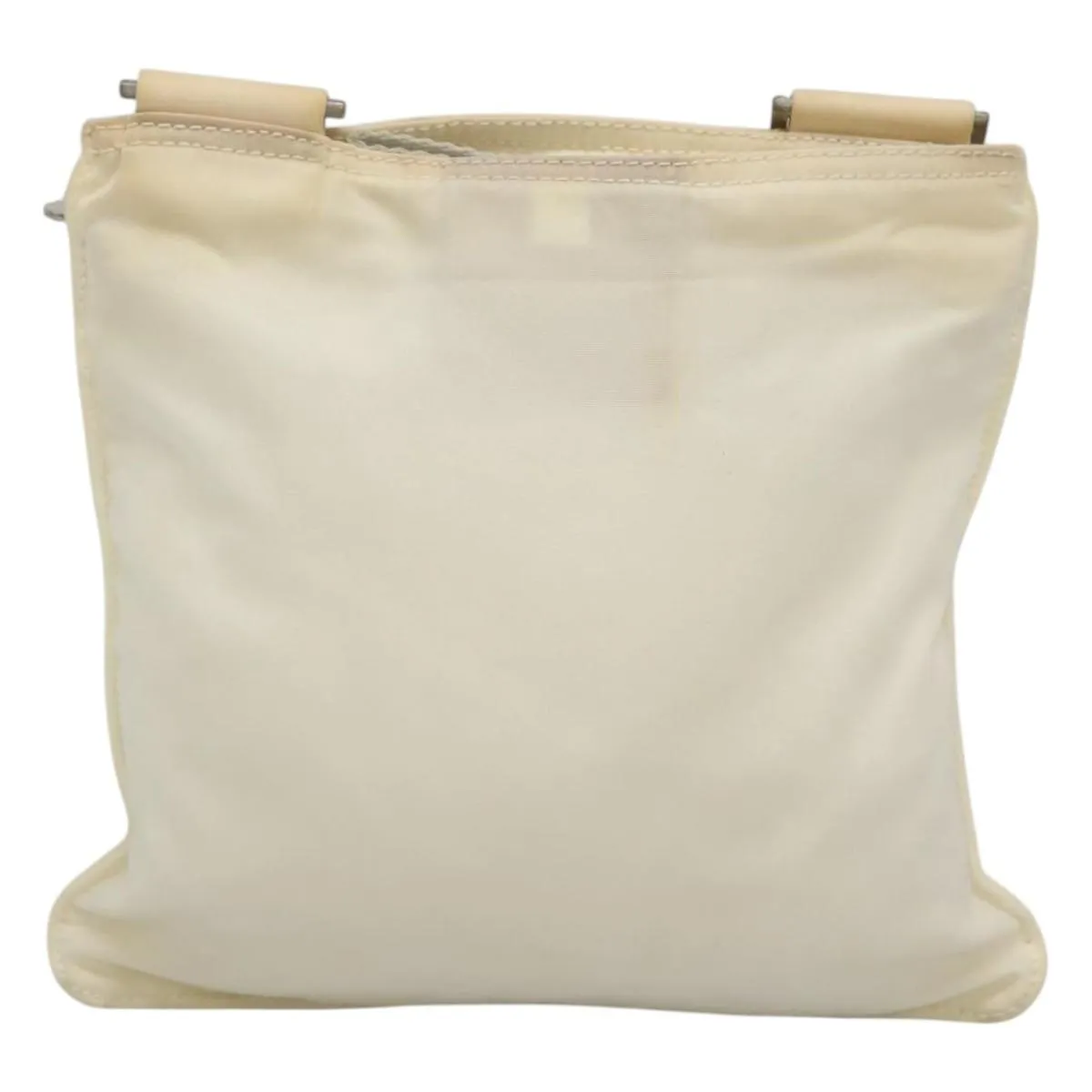 Prada Triangle Logo Synthetic Shoulder Bag (Pre-Owned)
