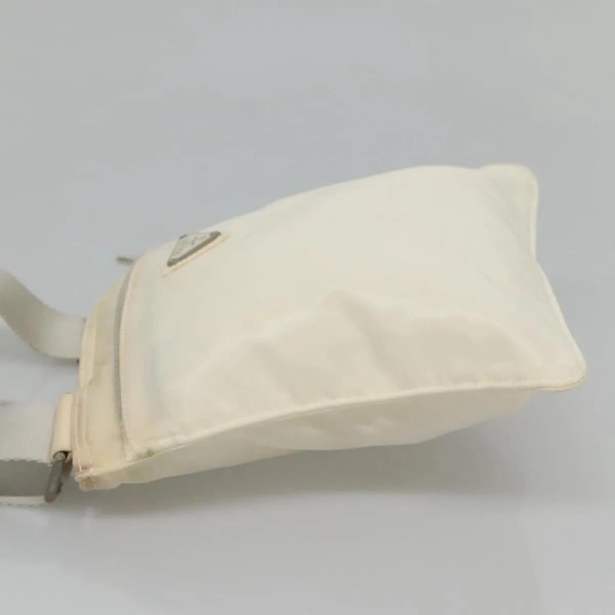 Prada Triangle Logo Synthetic Shoulder Bag (Pre-Owned)
