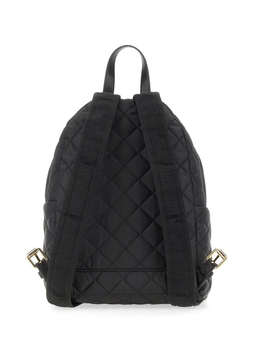 Quilted Nylon Backpack