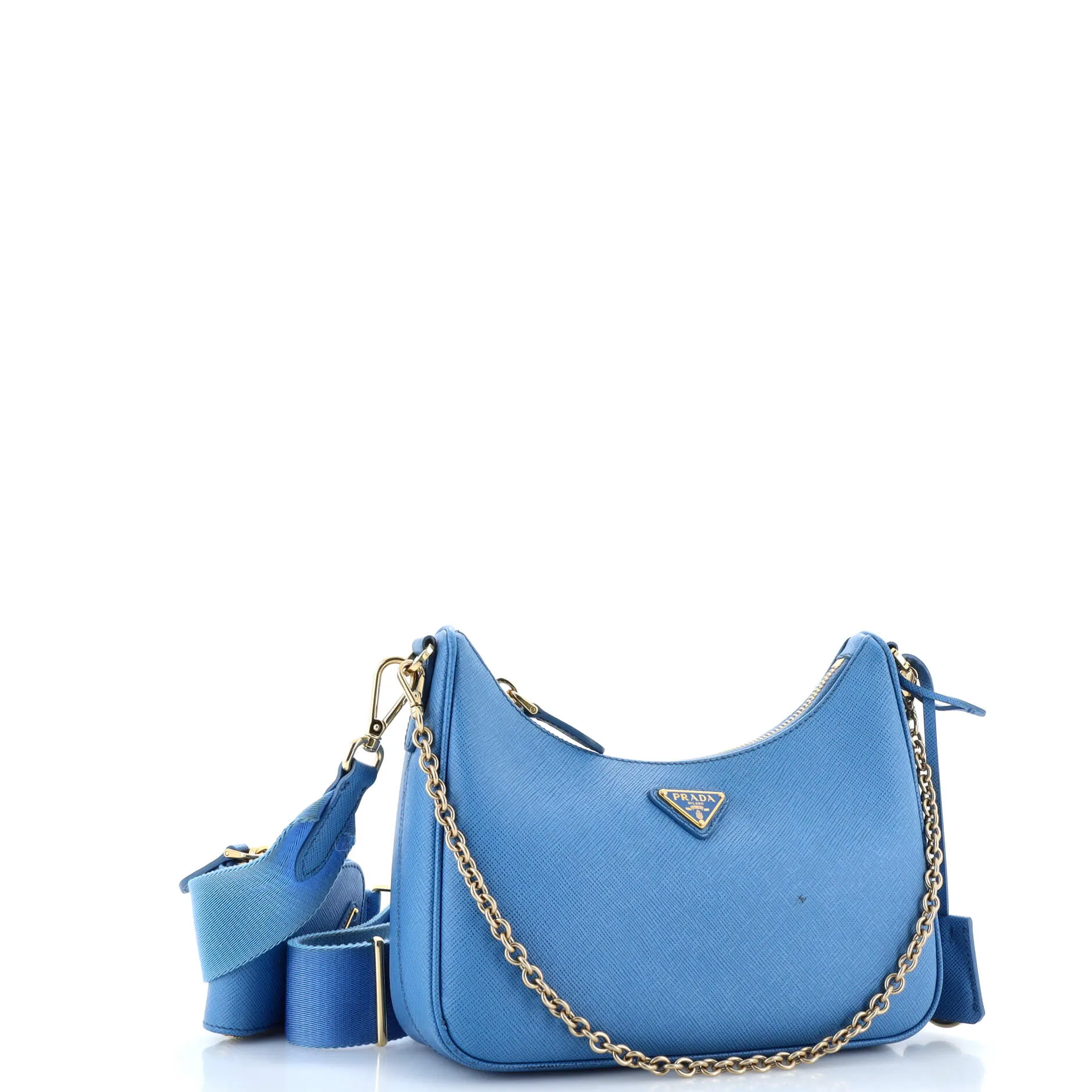 Re-Edition 2005 Shoulder Bag Saffiano Leather Small
