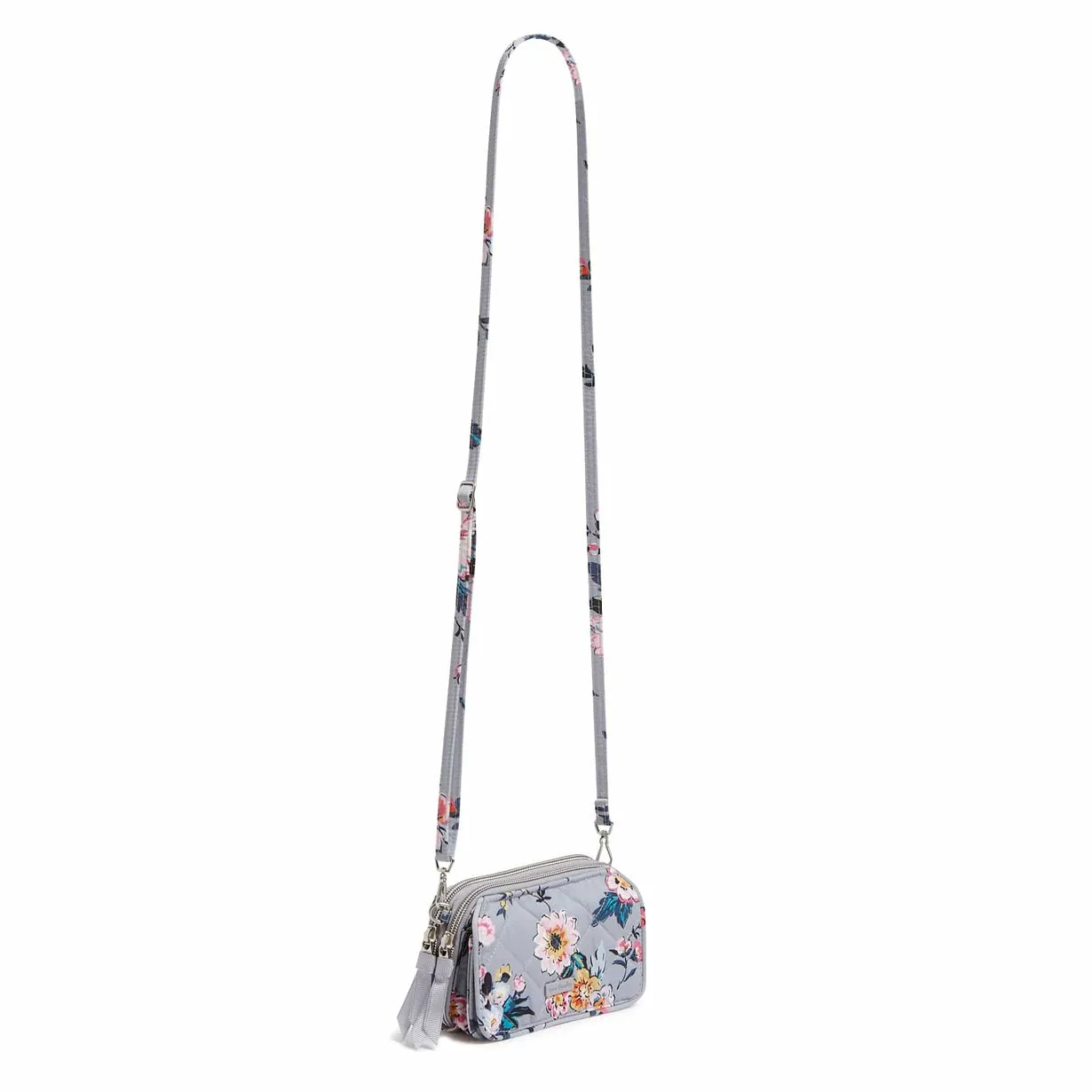 RFID All in One Crossbody - Parisian Bouquet