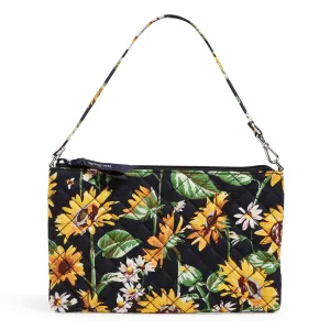 RFID Convertible Wristlet - Sunflowers
