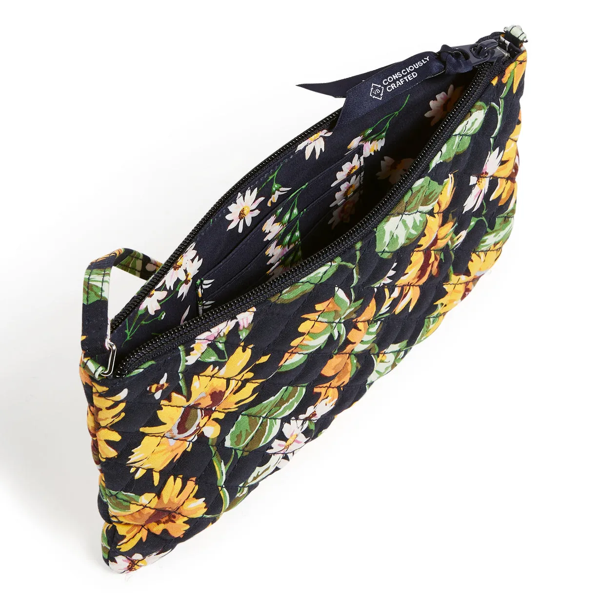 RFID Convertible Wristlet - Sunflowers