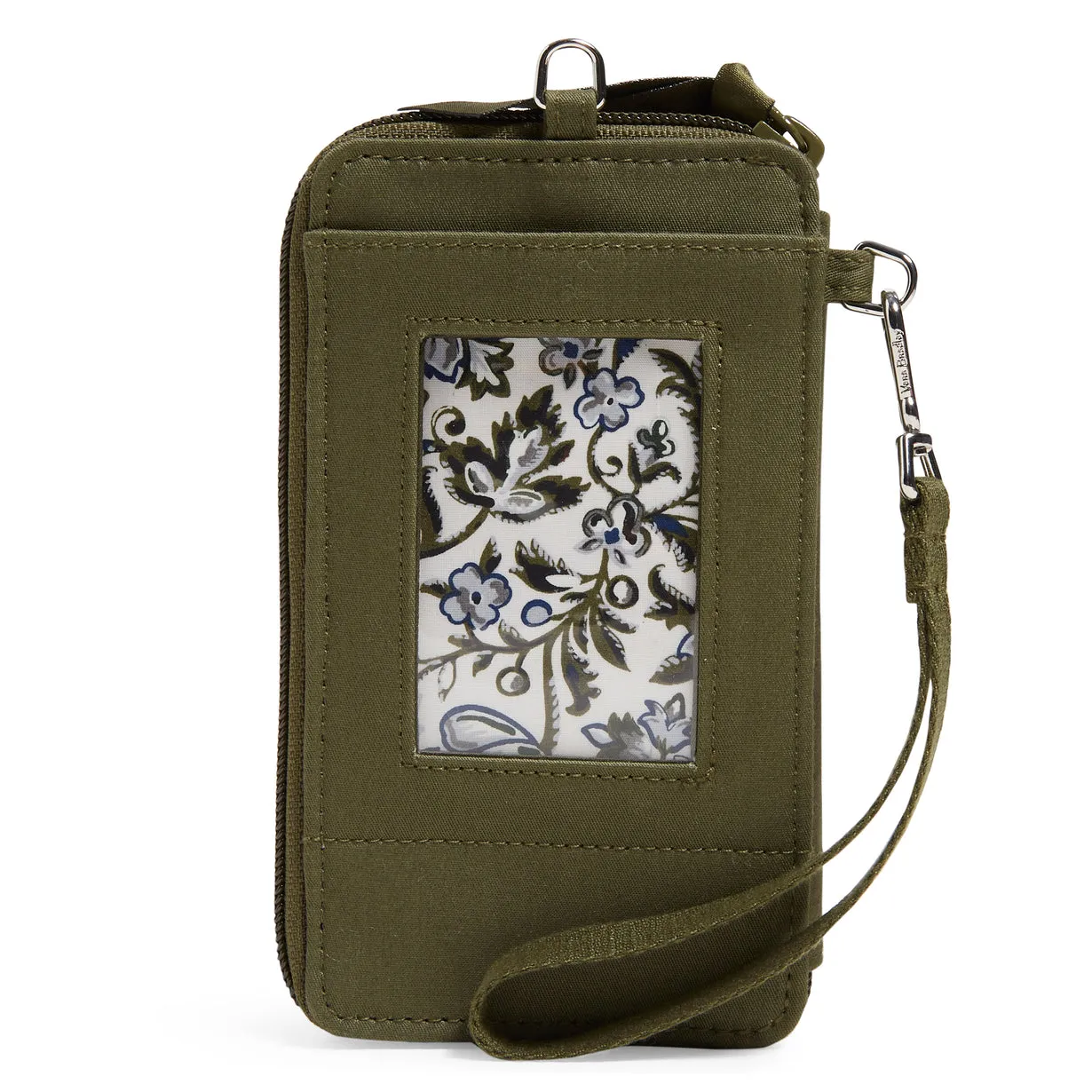 RFID Smartphone Wristlet - Climbing Ivy Green