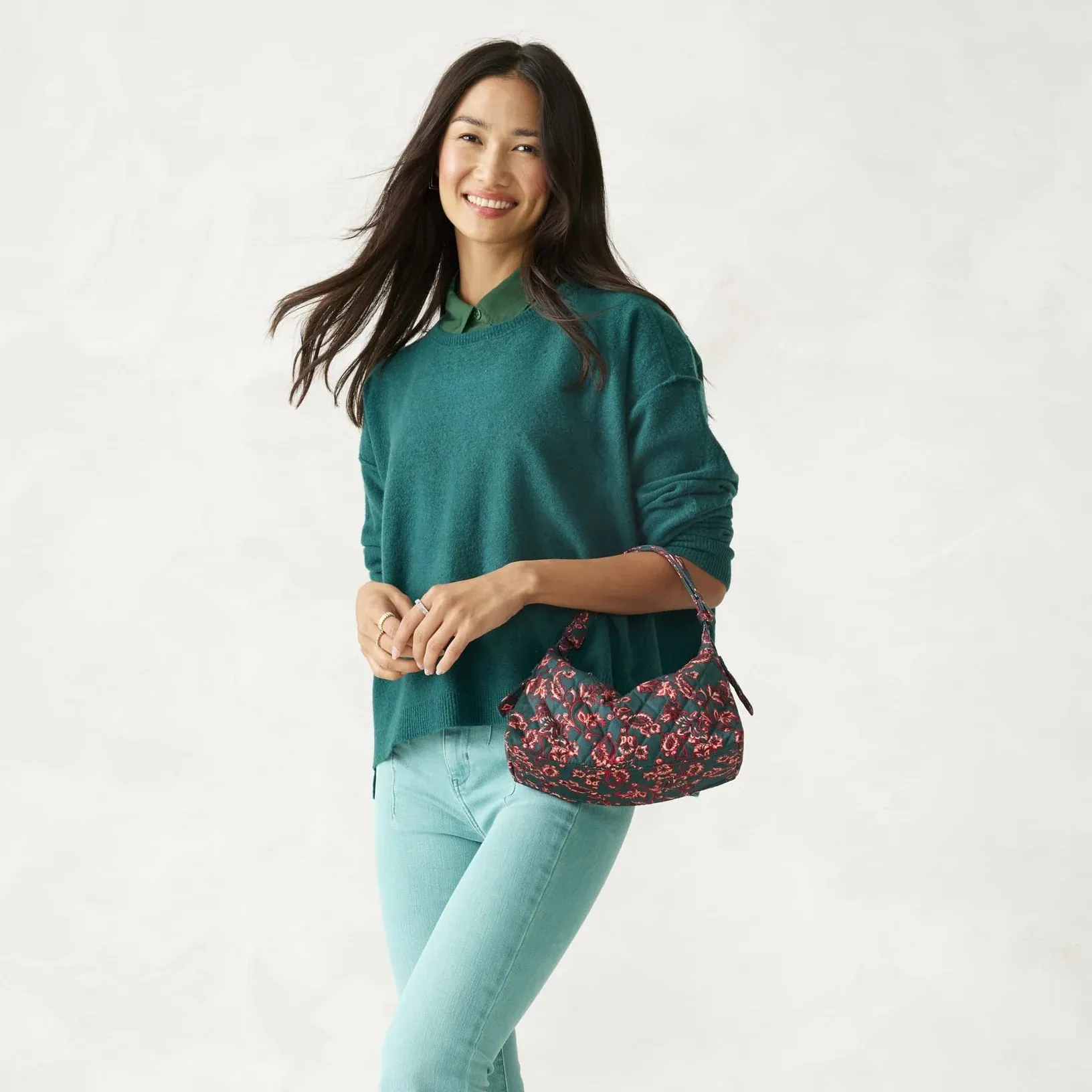 Roxbury Crescent Shoulder Bag - Premium Cotton