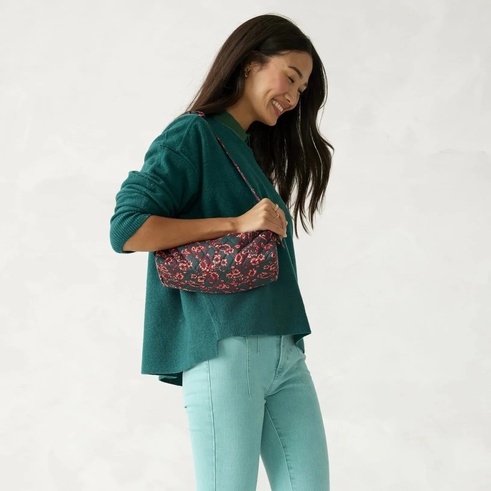 Roxbury Crescent Shoulder Bag - Premium Cotton