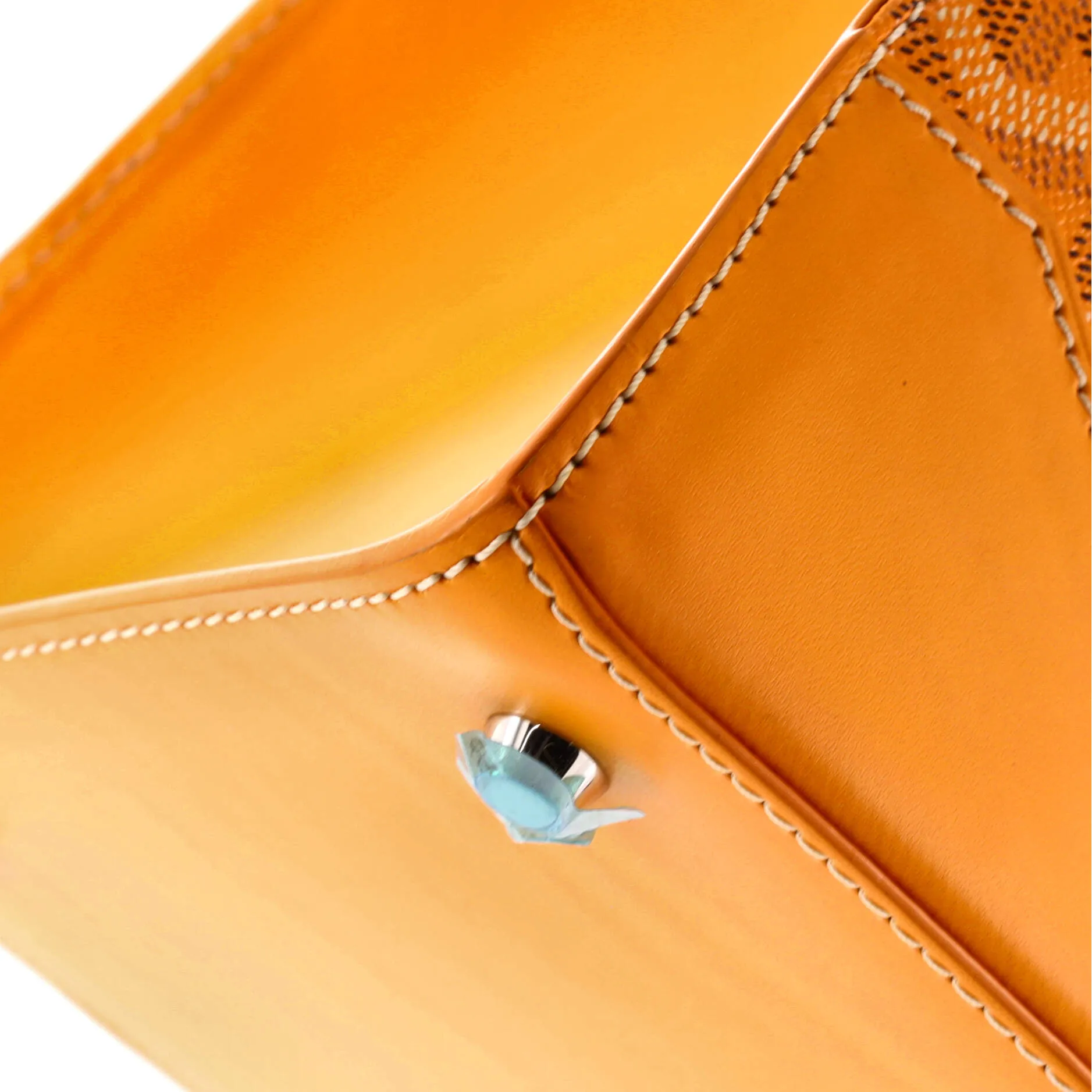 Saigon Top Handle Bag Coated Canvas with Leather MM