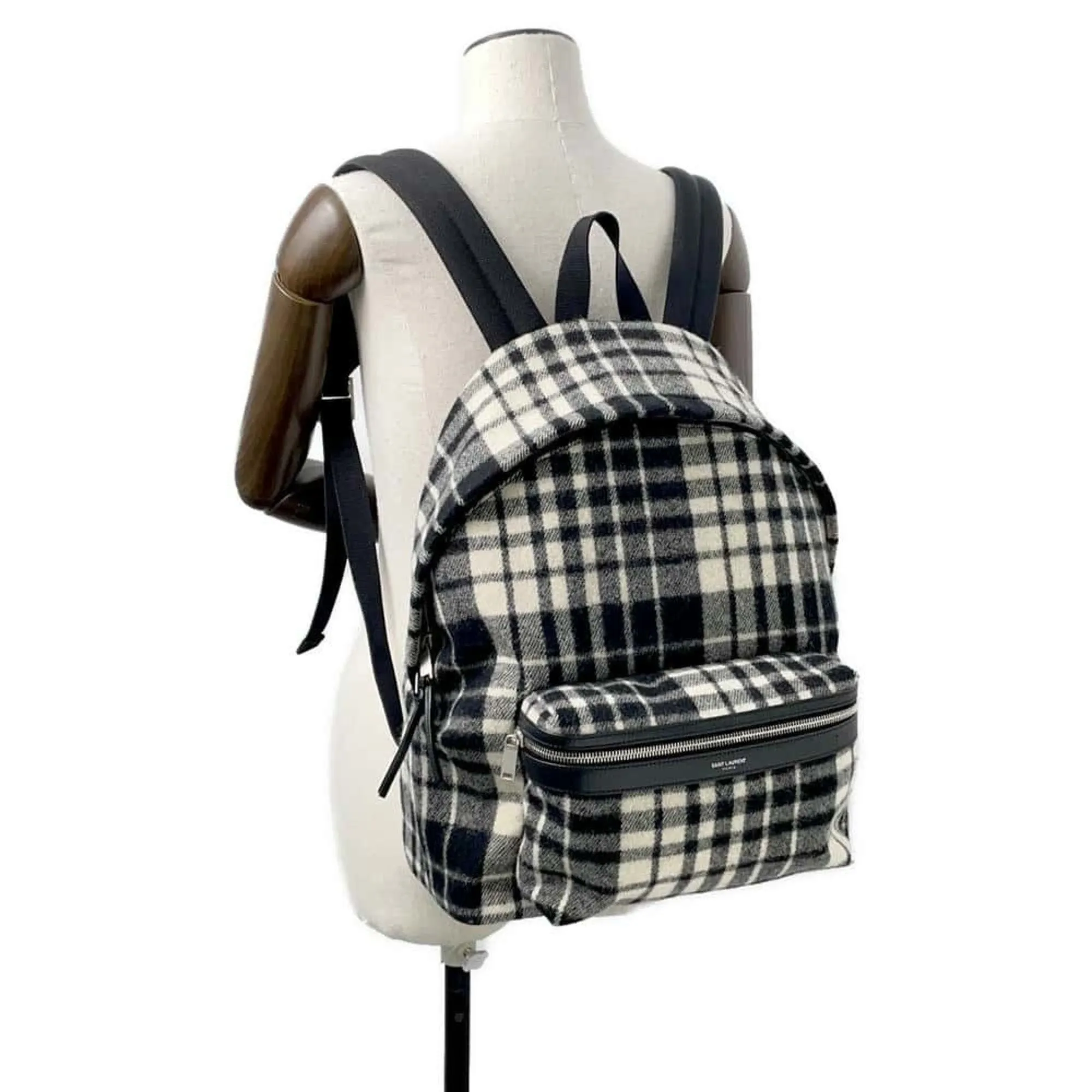 Saint Laurent  Canvas Backpack (Pre-Owned)