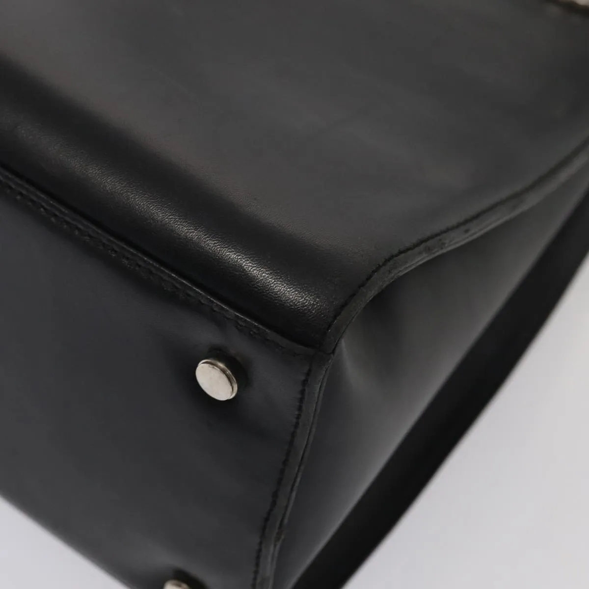 Salvatore Ferragamo Gancini  Leather Shoulder Bag (Pre-Owned)