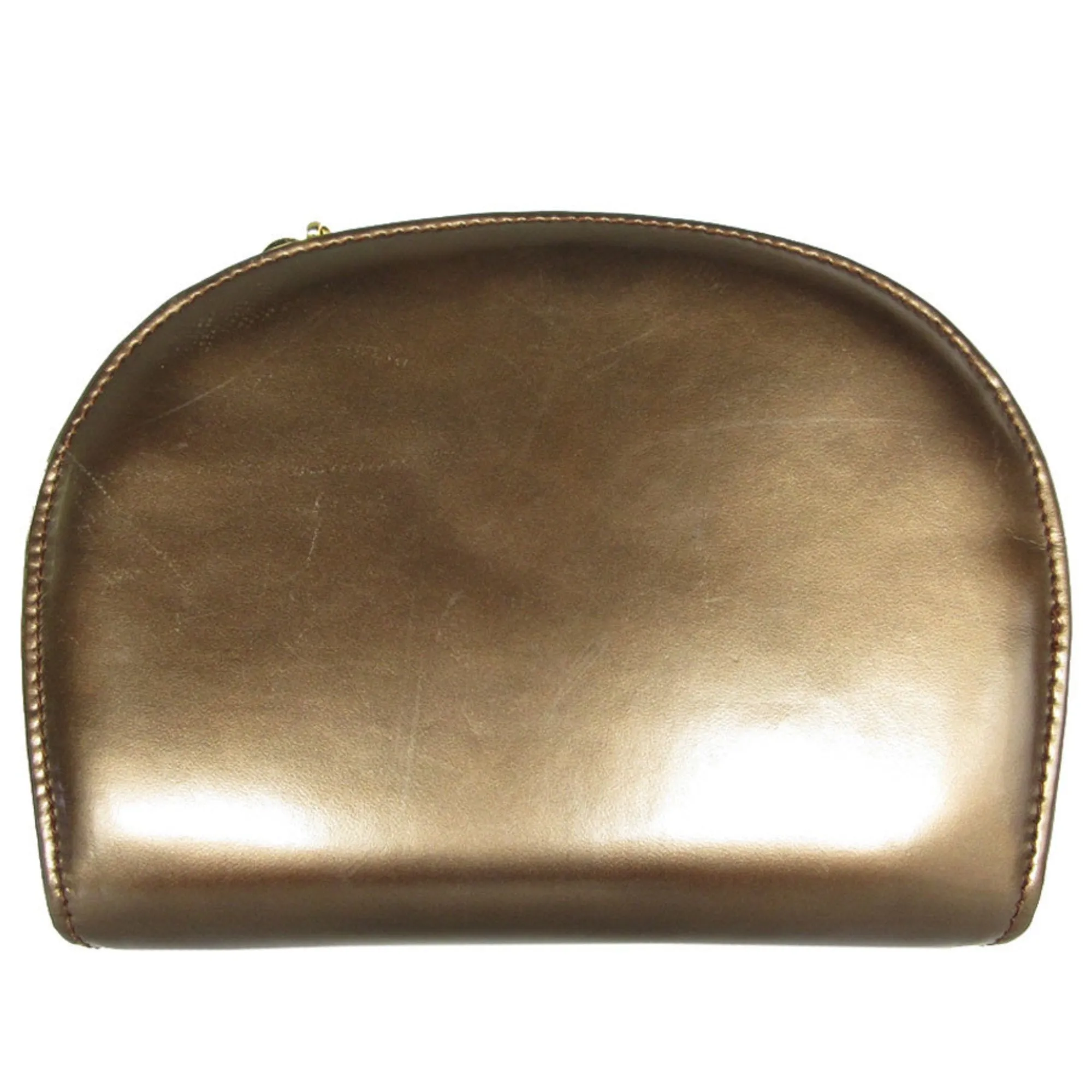 Salvatore Ferragamo Gancini Leather Shoulder Bag (Pre-Owned)