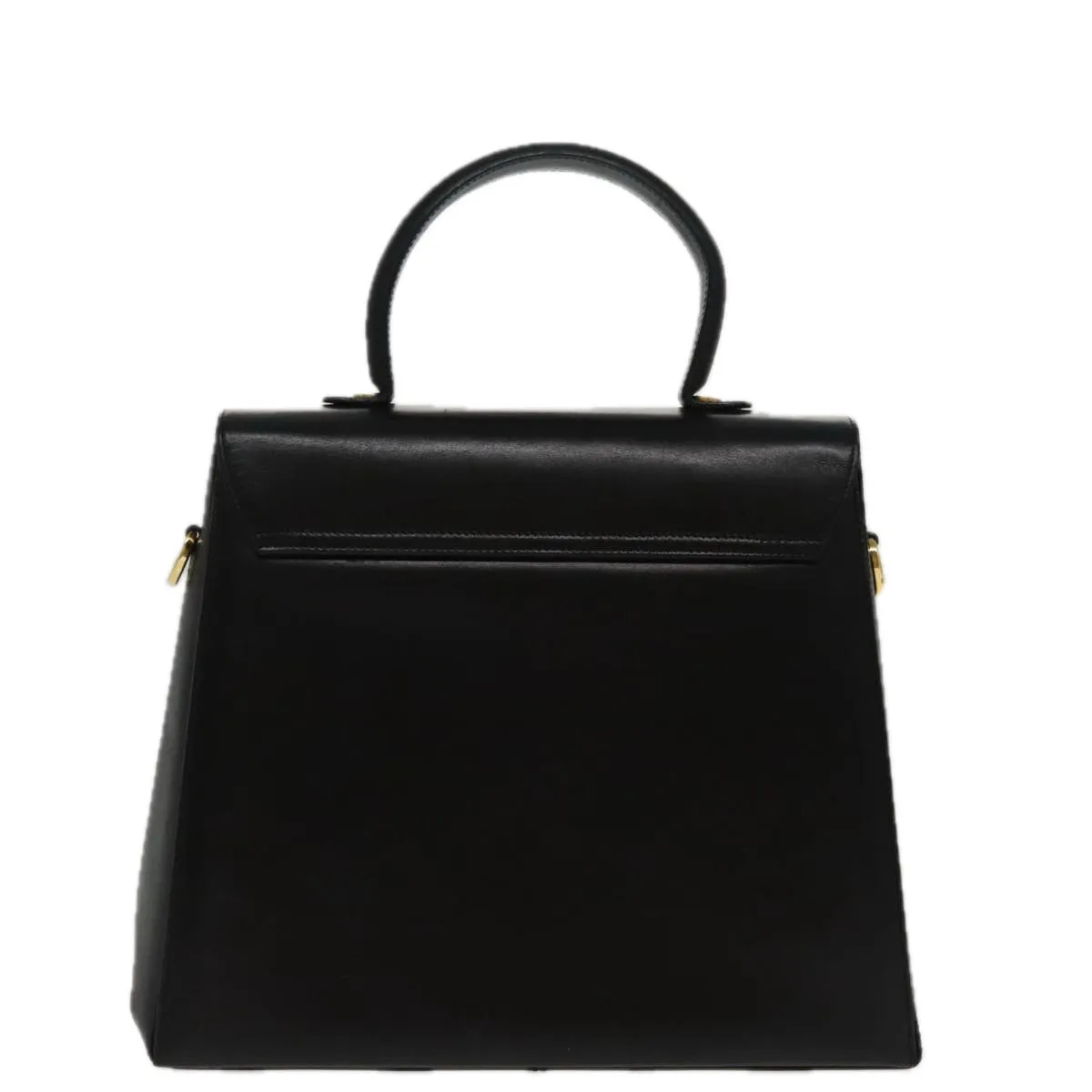 Salvatore Ferragamo Gancini  Leather Shoulder Bag (Pre-Owned)