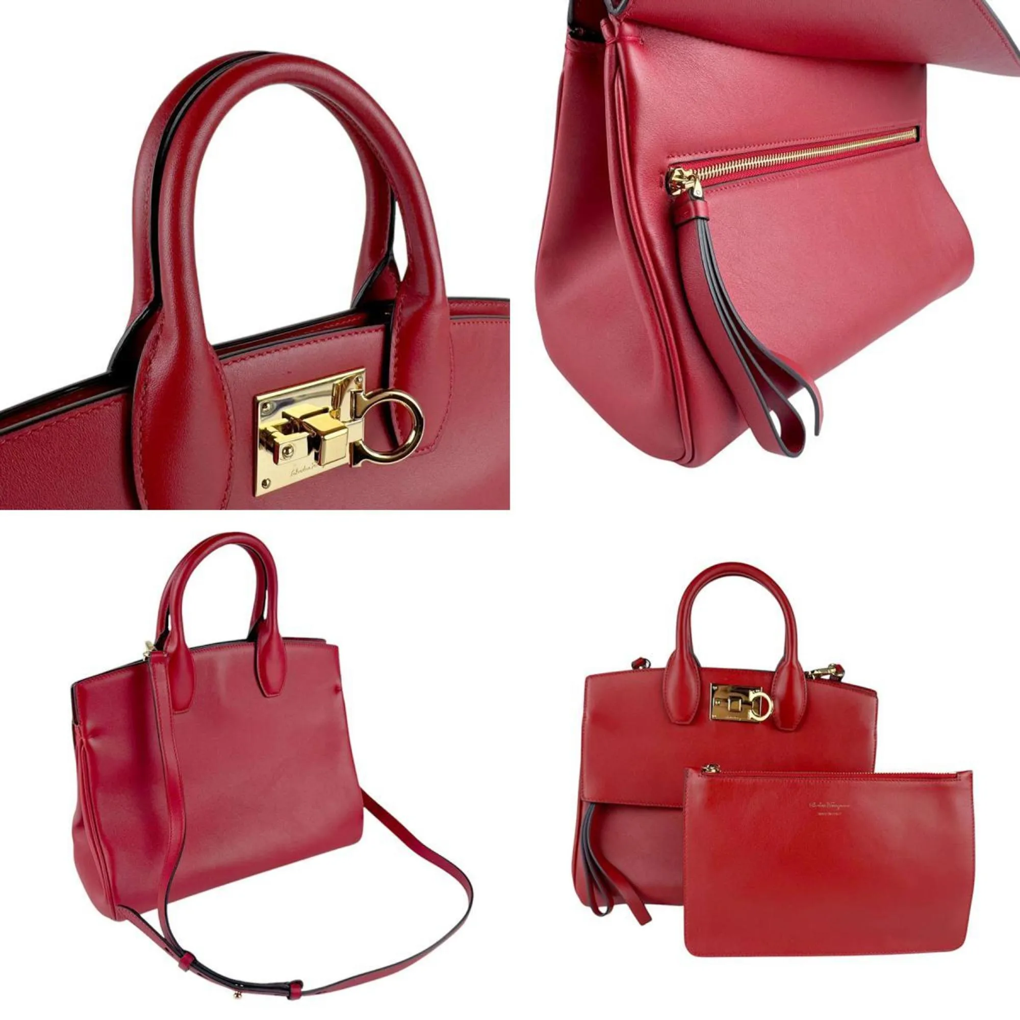 Salvatore Ferragamo Handbag Shoulder Bag (Pre-Owned)