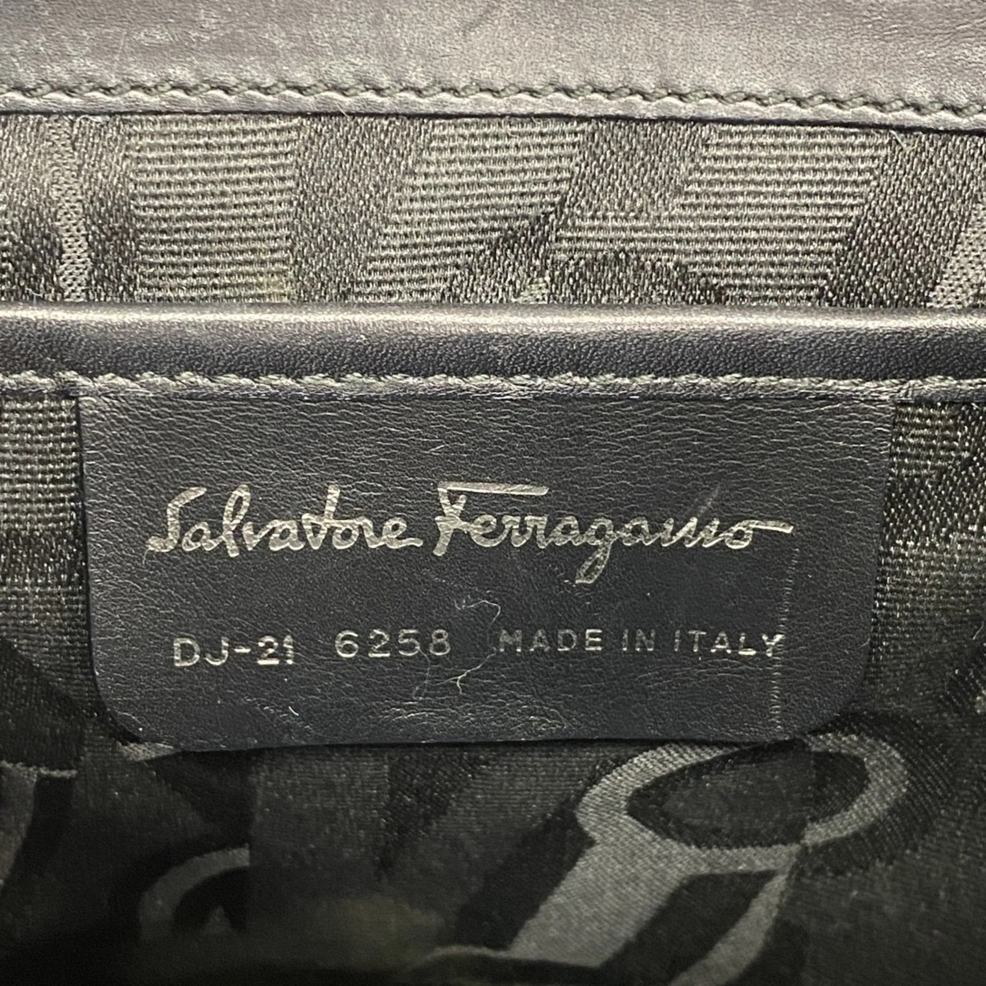 Salvatore Ferragamo Leather Backpack (Pre-Owned)