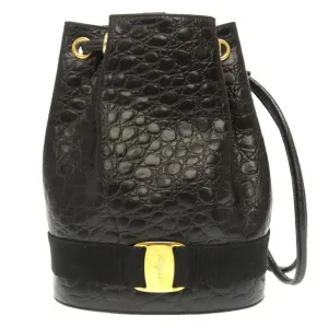 Salvatore Ferragamo  Leather Backpack (Pre-Owned)
