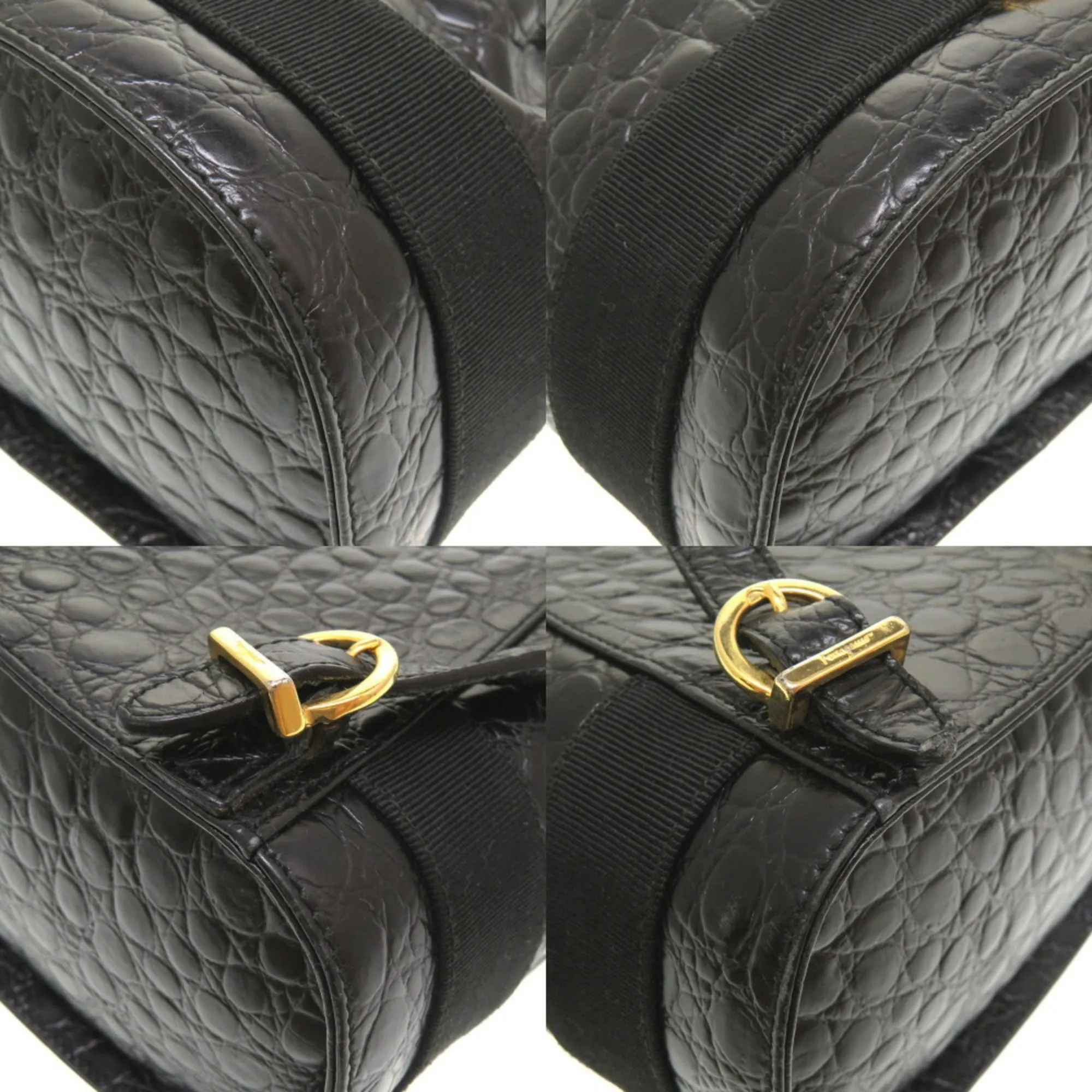 Salvatore Ferragamo  Leather Backpack (Pre-Owned)