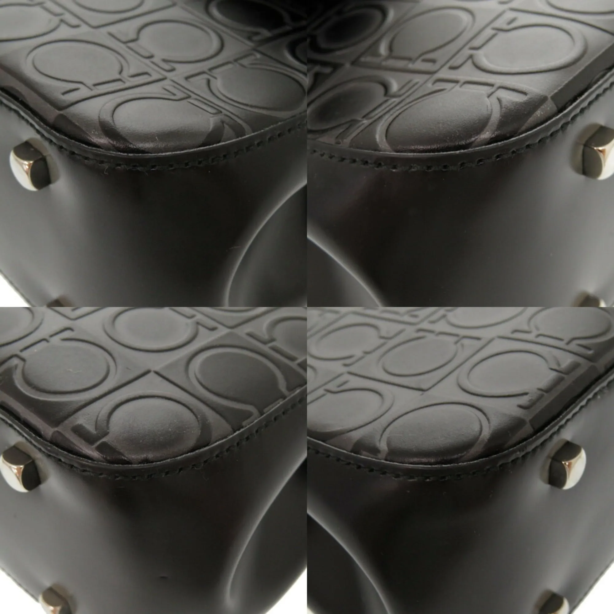 Salvatore Ferragamo  Leather Handbag (Pre-Owned)