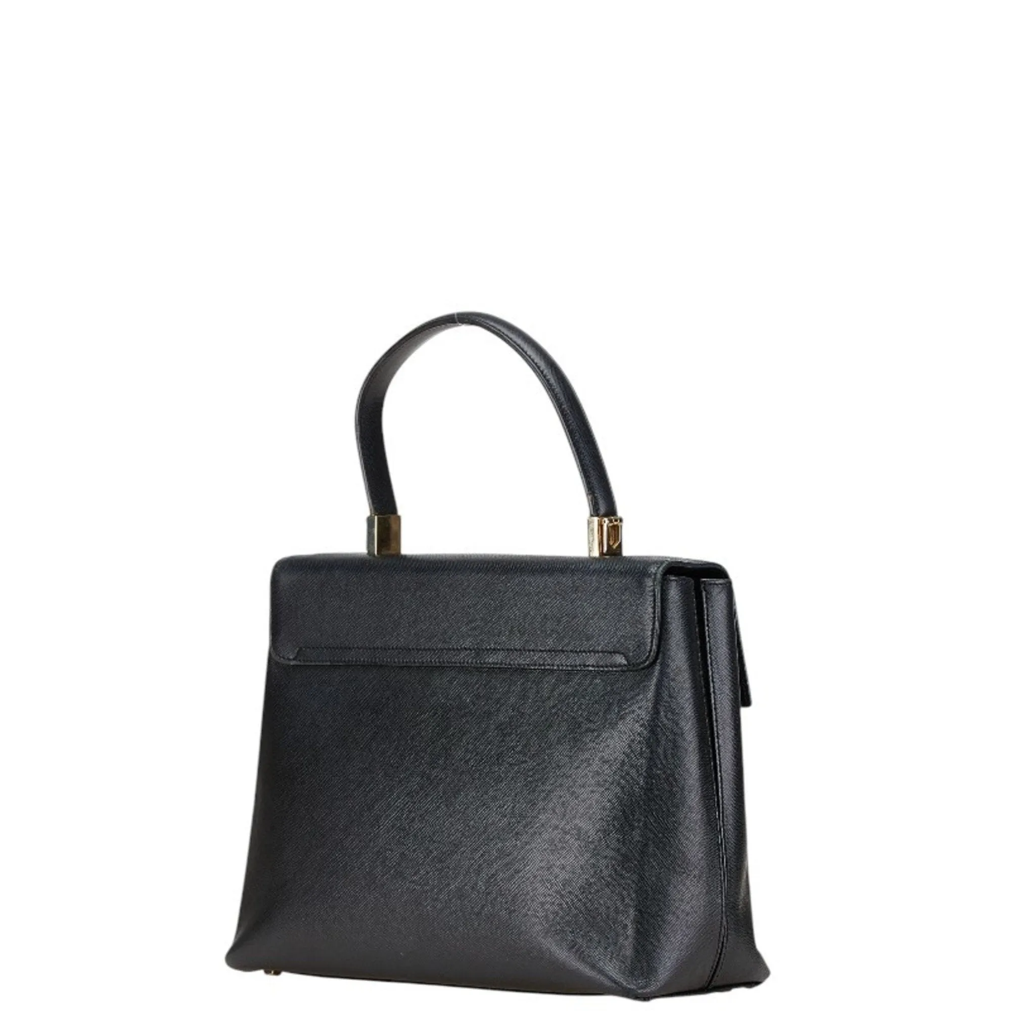 Salvatore Ferragamo Leather Handbag Shoulder Bag (Pre-Owned)