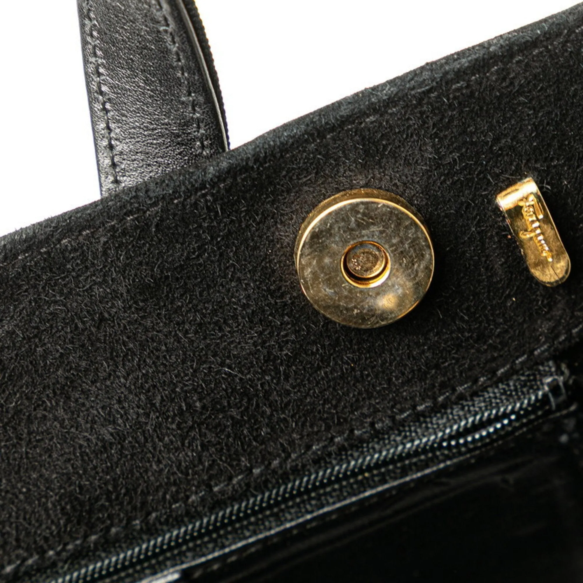 Salvatore Ferragamo Suede Handbag Shoulder Bag (Pre-Owned)