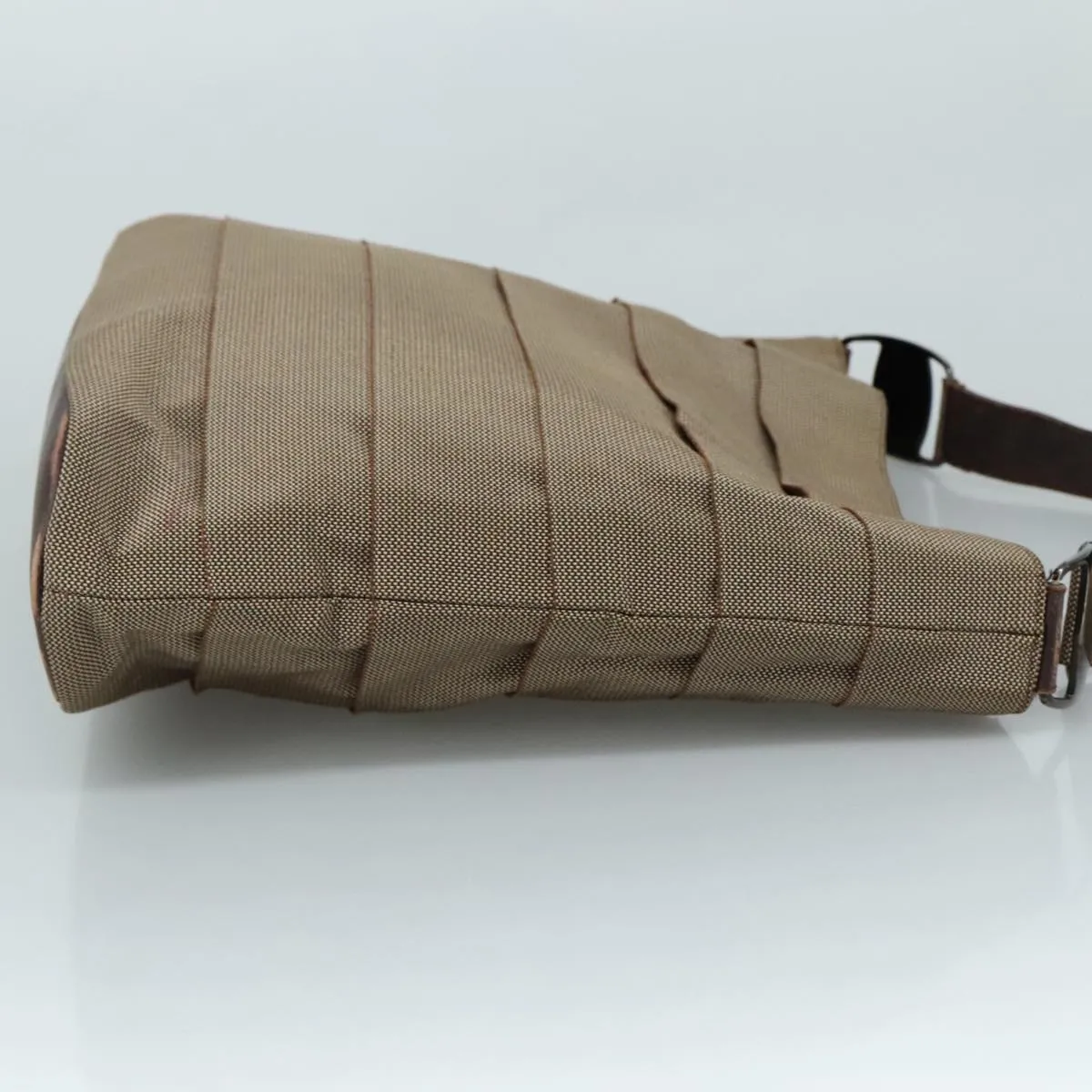 Salvatore Ferragamo Vara Canvas Shoulder Bag (Pre-Owned)