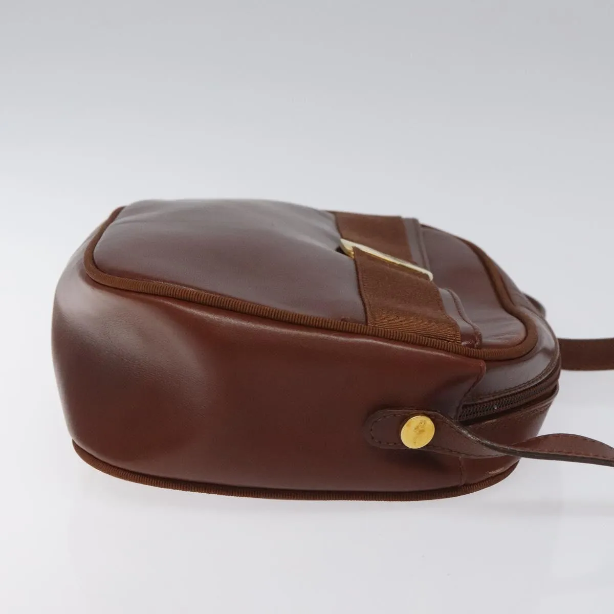 Salvatore Ferragamo Vara Leather Shoulder Bag (Pre-Owned)