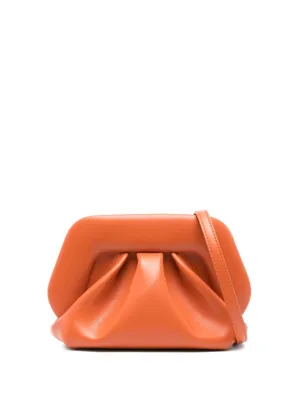 Sculptural Orange Vegan Fabric Bag