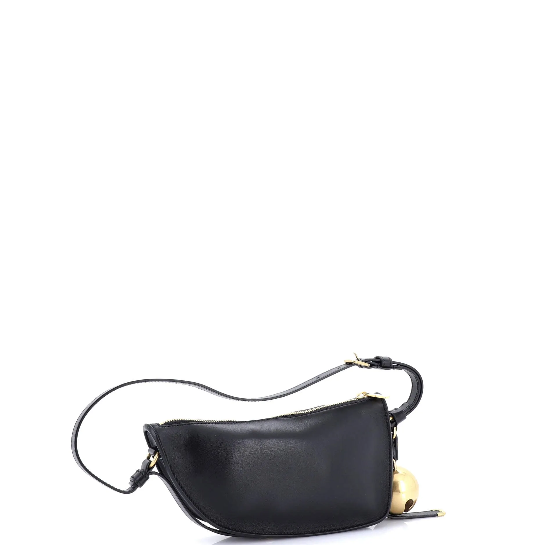 Shield Sling Shoulder Bag Leather Mini