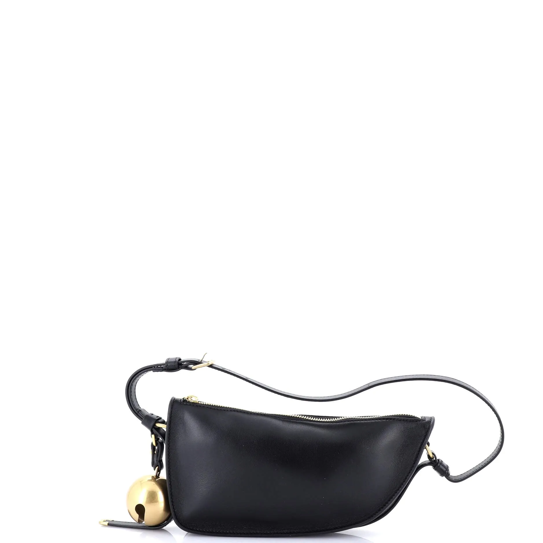 Shield Sling Shoulder Bag Leather Mini