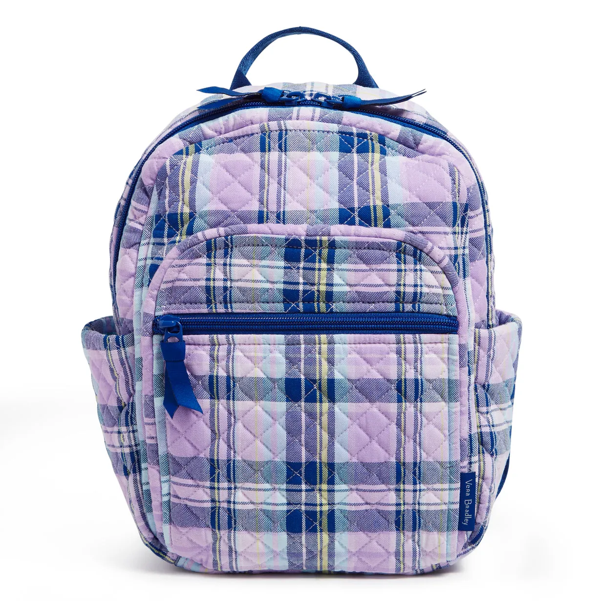 Small Backpack - Amethyst Plaid