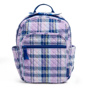 Small Backpack - Amethyst Plaid