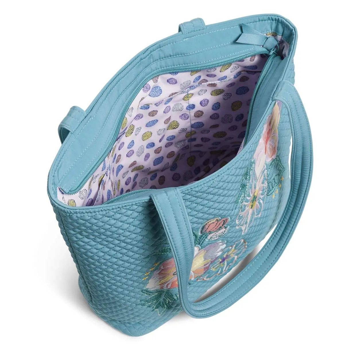 Small Vera Tote - Happy Blooms