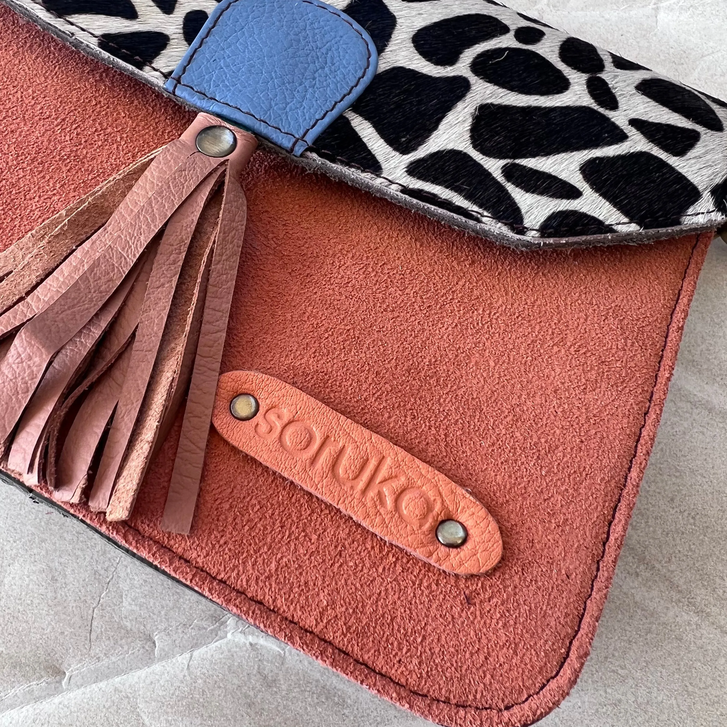 Soruka - Claire Purse, Beige Tassel