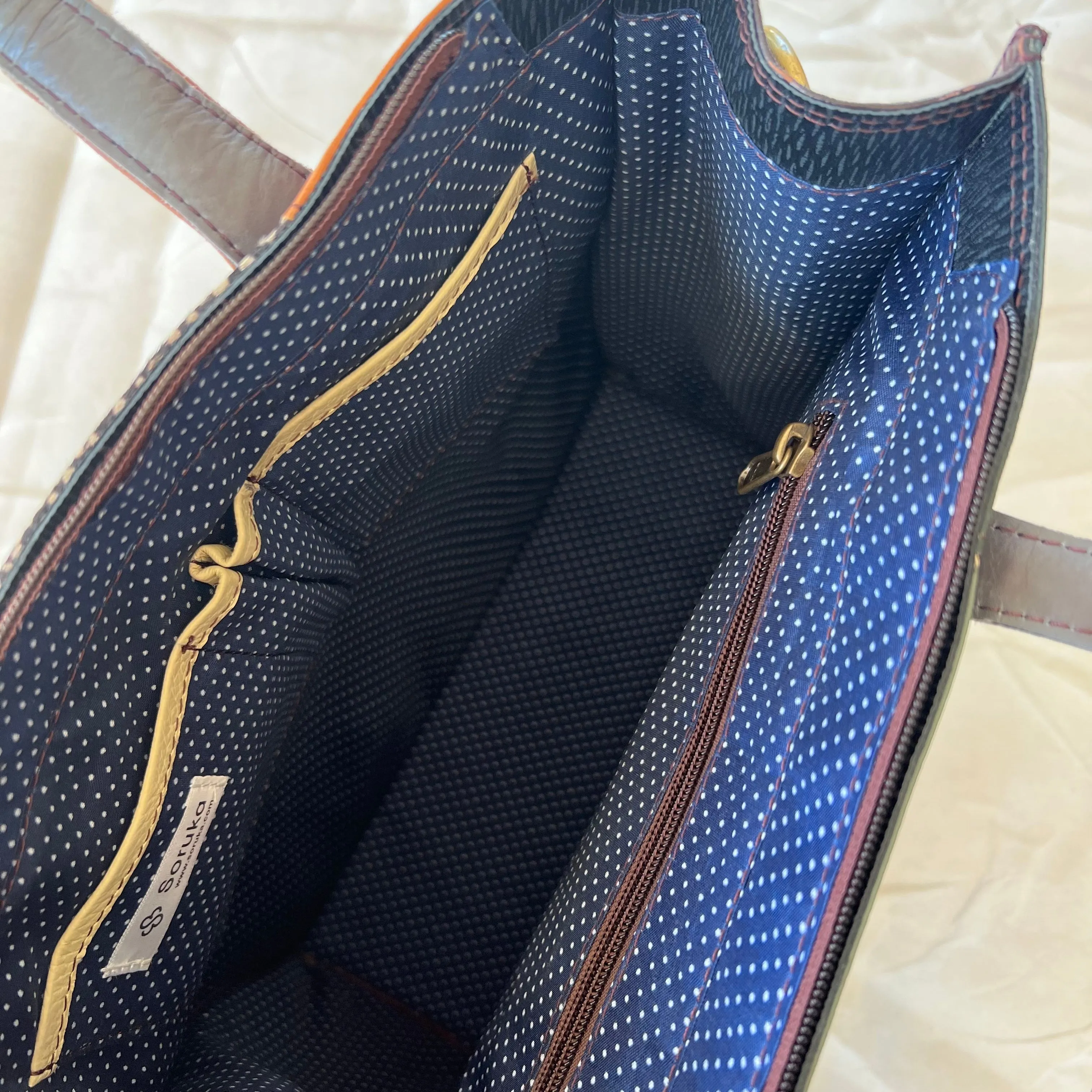 Soruka - Giselle Tote, Camel & Juniper