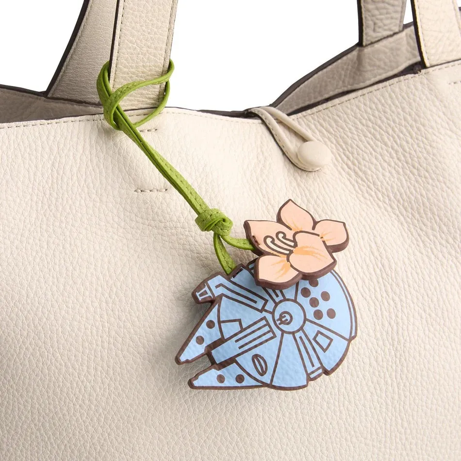 Star Wars Bag Charm: Millennium Falcon Floral