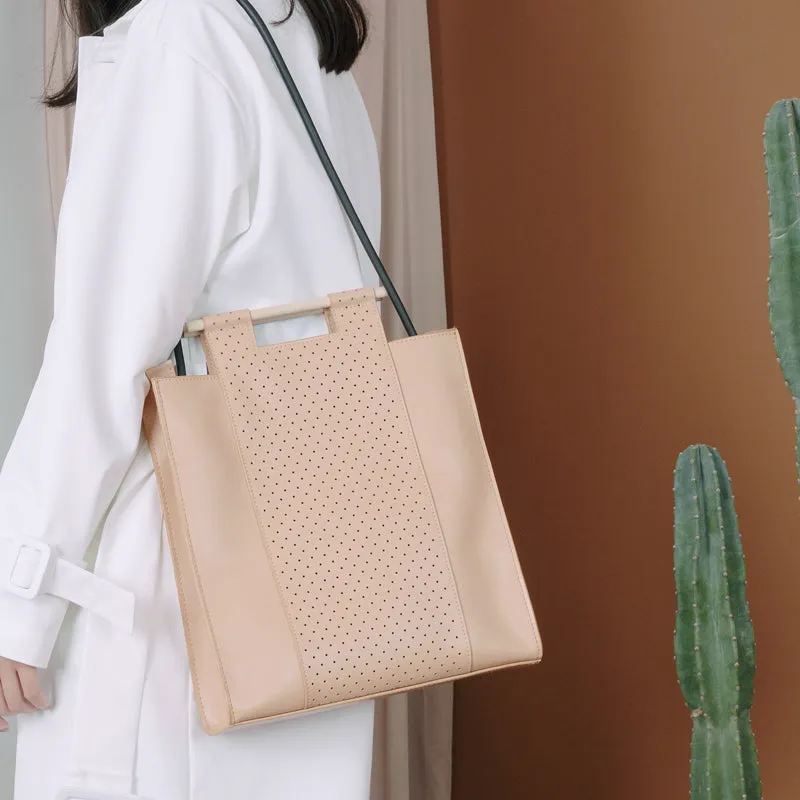 Stylish Leather Beige Large Womens Handbag Crossbody Bag Purse Shoulder Bag for Women