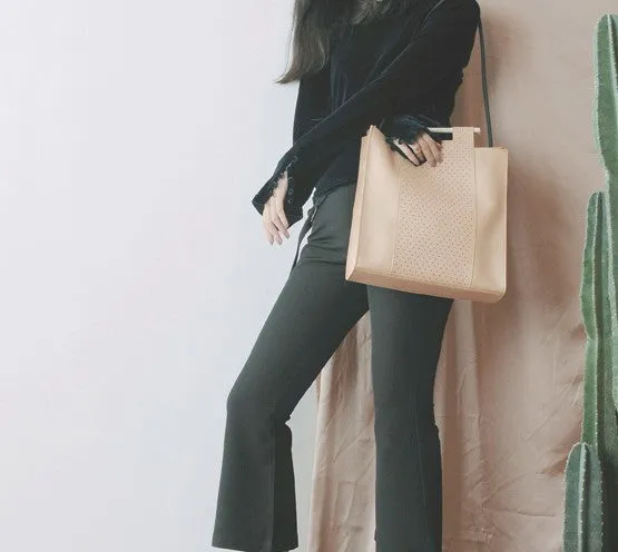 Stylish Leather Beige Large Womens Handbag Crossbody Bag Purse Shoulder Bag for Women