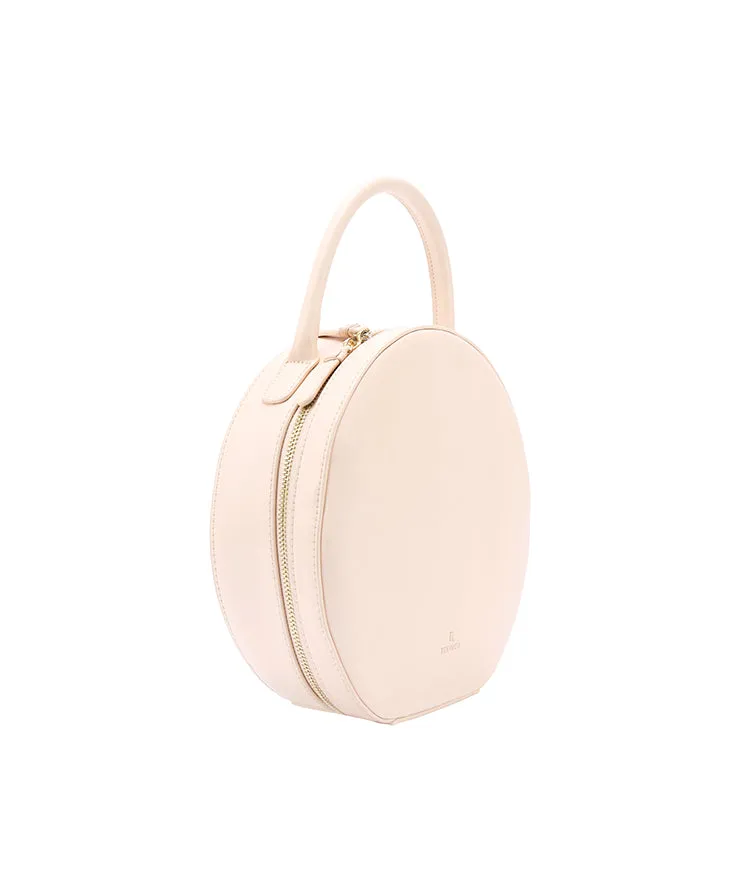 Stylish LEATHER WOMENs Circle Handbags SHOULDER BAG Purse FOR WOMEN