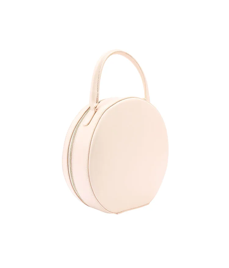 Stylish LEATHER WOMENs Circle Handbags SHOULDER BAG Purse FOR WOMEN