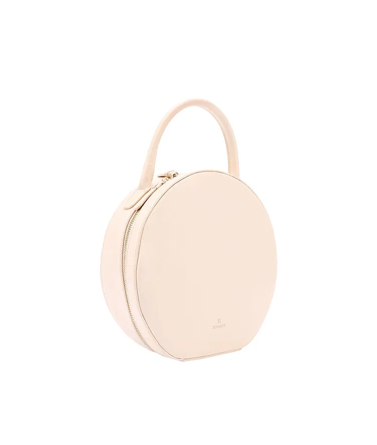 Stylish LEATHER WOMENs Circle Handbags SHOULDER BAG Purse FOR WOMEN