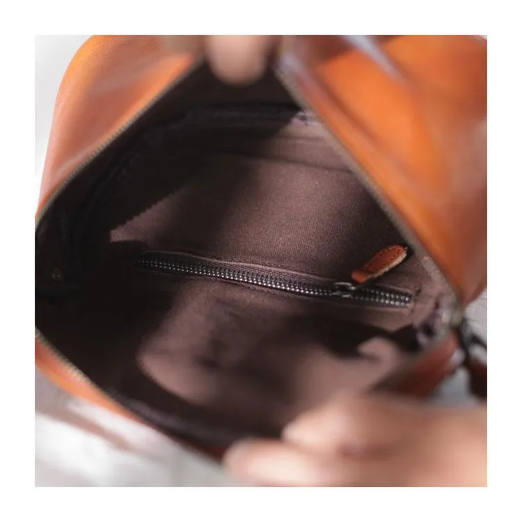 Stylish Womens Black Leather Small Satchel Shoulder Bag Zipper Square Crossbody Bag