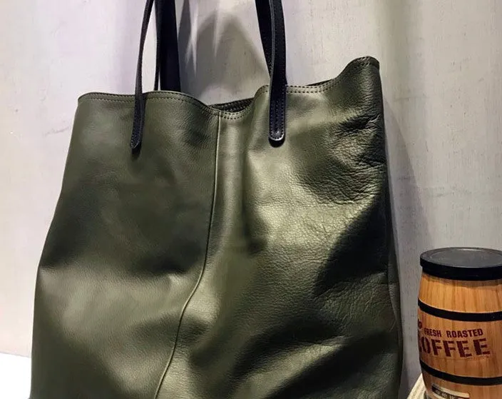 Stylish WOMENs LEATHER Large Tote Bag Handmade Tote Shoulder Purse FOR WOMEN