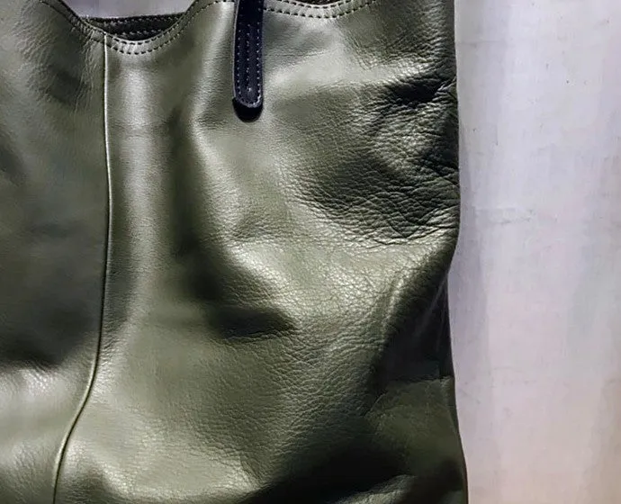 Stylish WOMENs LEATHER Large Tote Bag Handmade Tote Shoulder Purse FOR WOMEN