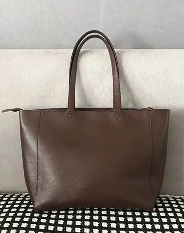 Stylish Womens Pink Leather Tote Bag Shoulder Tote Bag Pink Tote Purse For Women