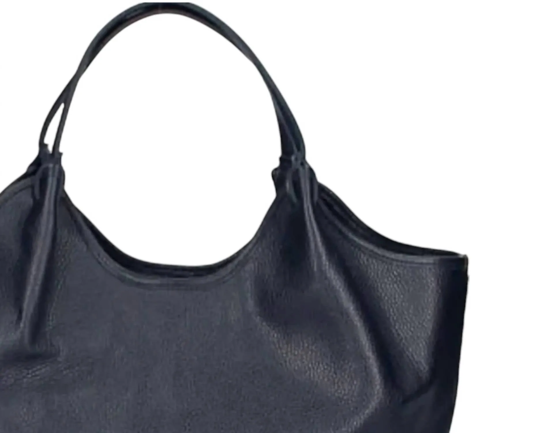 Switch Leather Bag In Navy