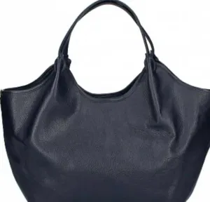 Switch Leather Bag In Navy
