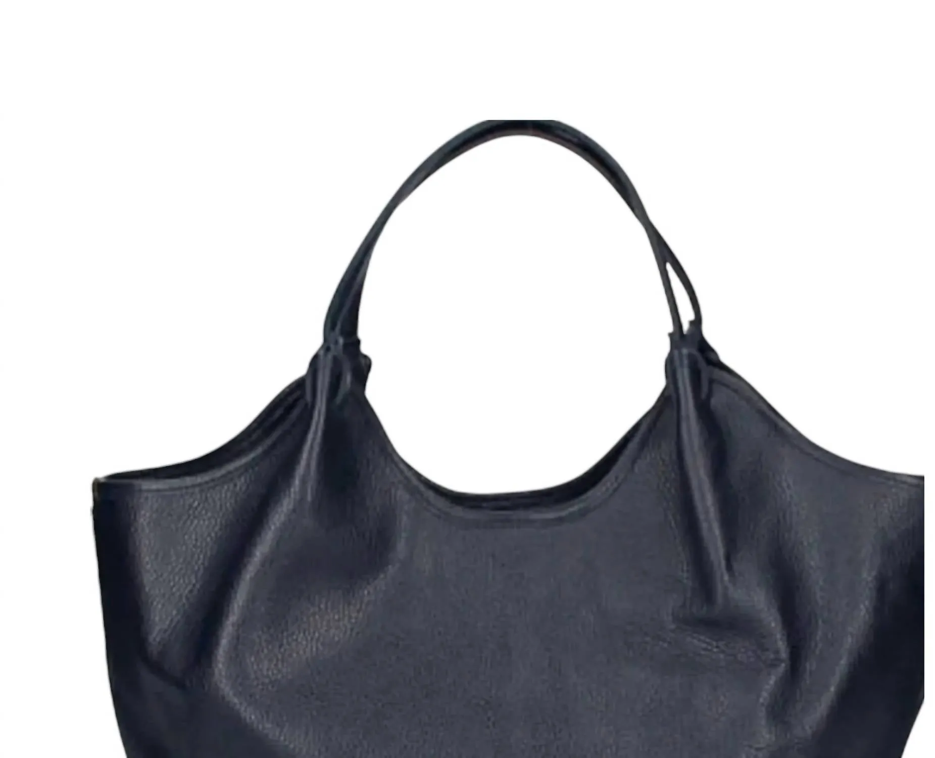 Switch Leather Bag In Navy